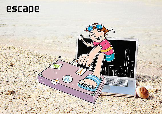 남자 여행 포토일러 한명 성인 해변 여름 여름휴가 바캉스 노트북 선글라스 여행가방 소라 탈출 이미지편집 AI파일 편집이미지 1 계절 안경 바다 컨셉 가방 휴가 어패류 사람 전자제품 파일형식 벡터 여름_계절