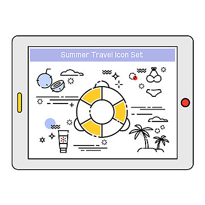 구름 여행 일러스트 사람없음 여름 여름휴가 바캉스 비키니 태블릿 야자수 선크림 코코넛 튜브 코코넛주스 국내일러스트 AI파일 자연요소 나무 계절 수영복 과일 휴가 전자제품 스마트기기 주스 화장품 파일형식 벡터 여름_계절