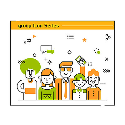 여자 남자 어린이 말풍선 일러스트 여러명 그룹 분자구조 국내일러스트 AI파일 다수 사람 파일형식 벡터