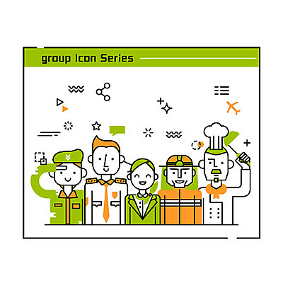 직업 여자 남자 일러스트 여러명 요리사 군인 그룹 경찰 소방관 거수경례 분자구조 국내일러스트 AI파일 다수 사람 구조원 소방 경례 국군 파일형식 벡터