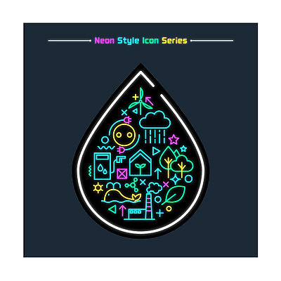 나무 구름 일러스트 공장 나뭇잎 사람없음 자연보호 그린캠페인 물방울 비 그린에너지 풍력에너지 고래 네온 국내일러스트 AI파일 자연요소 식물 캠페인 잎 포유류 공업 자연 날씨 수중동물 에너지 보호 파일형식 벡터