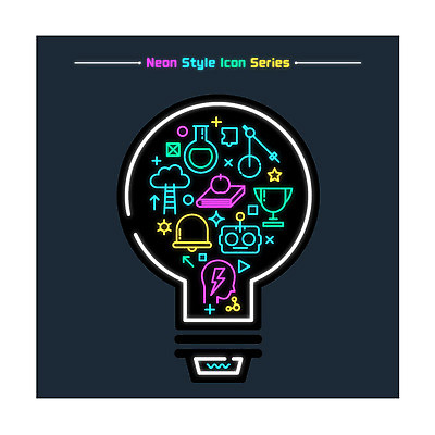 구름 교육 일러스트 전구 사다리 사람없음 책 종 트로피 플라스크 두뇌 네온 컴파스 국내일러스트 AI파일 자연요소 문구용품 실험기구 도구 상_우승 뇌 파일형식 벡터