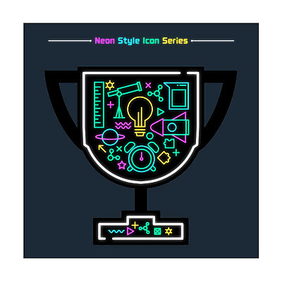 교육 화살표 일러스트 전구 자 사람없음 망원경 행성 로켓 자명종 트로피 네온 분자구조 국내일러스트 AI파일 시계 문구용품 우주 알람 상_우승 파일형식 벡터