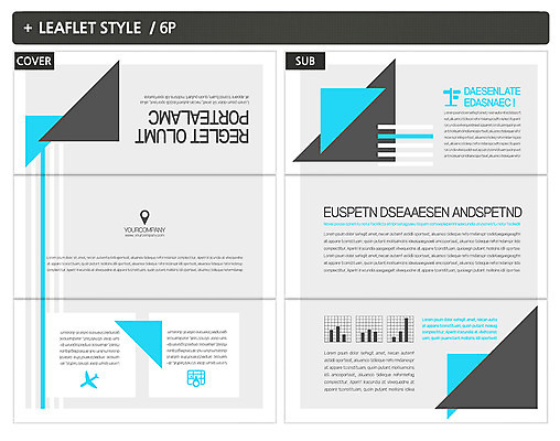 템플릿 표지디자인 표지 ZIP 내지 리플렛 여행 3단접지 그래프 팜플렛 사람없음 삼각형 인디자인 INDD 이미지템플릿 도형 파일형식