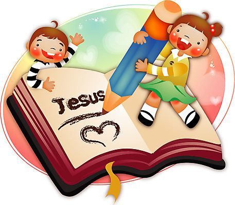 전신 여자 남자 기독교 종교 어린이 일러스트 웃음 들기 상반신 두명 책 연필 성경 하트 기록 국내일러스트 AI파일 모양 종교용품 모션 학용품 표정 사람 필기구 파일형식 벡터