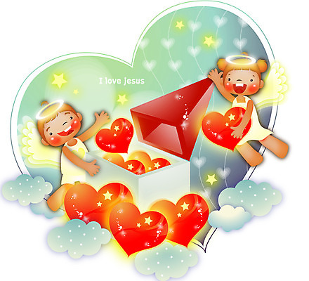 전신 구름 여자 남자 기독교 종교 어린이 일러스트 천사 사랑 웃음 두명 선물상자 상자 열기구 하트 하트프레임 국내일러스트 AI파일 자연요소 모양 감정 항공교통 프레임 표정 선물 사람 파일형식 벡터