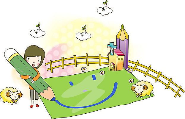 전신 구름 여자 기독교 종교 어린이 일러스트 사랑 한명 서기 웃음 울타리 연필 교회 양 국내일러스트 AI파일 자연요소 1 감정 포유류 종교건축 모션 학용품 표정 사람 건물 담장 필기구 파일형식 벡터