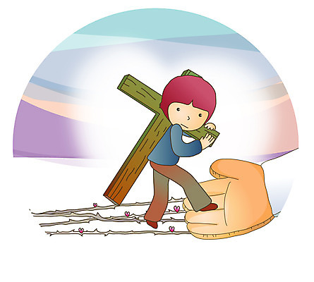 전신 손 남자 기독교 종교 어린이 십자가 일러스트 사랑 두명 신체부위 국내일러스트 AI파일 감정 사람 파일형식 벡터