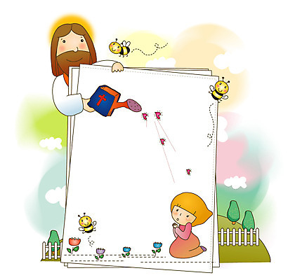 전신 나무 여자 남자 꽃 기독교 종교 종이 어린이 일러스트 프레임 사랑 초원 상반신 성인 두명 울타리 성경 물뿌리개 기도 예수 벌 국내일러스트 AI파일 식물 감정 곤충 종교용품 사람 담장 신_종교 파일형식 벡터