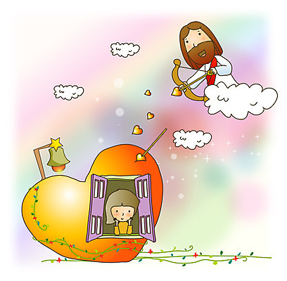 구름 여자 남자 기독교 종교 어린이 일러스트 창문 화살 사랑 상반신 성인 빛 하트 예수 덩굴 국내일러스트 AI파일 자연요소 모양 식물 감정 사람 신_종교 파일형식 벡터