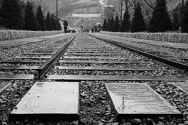 포토 JPG 주간 백그라운드 흑백 풍경 여러명 야외 여행객 기찻길 철도의날 국내포토 자연요소 다수 촬영기법 사람 파일형식 법정기념일