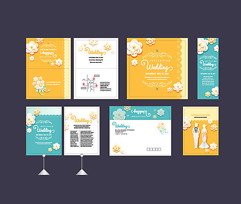 템플릿 배너템플릿 꽃 신부 부케 신랑 결혼 이벤트 사람없음 세트 현수막 페이퍼아트 전단 청첩장 엽서 초대장 약도 소봉투 행사세트 행사템플릿 AI파일 식물 배너 꽃다발 지도 편지봉투 카드_감사 편지 홍보물 파일형식 벡터
