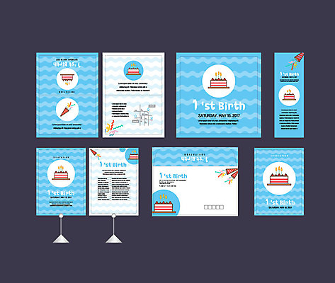 템플릿 배너템플릿 폭죽 이벤트 사람없음 세트 케이크 현수막 축하 생일 전단 엽서 초대장 약도 돌잔치 첫돌 소봉투 행사세트 행사템플릿 AI파일 배너 기념일 컨셉 지도 디저트 편지봉투 카드_감사 돌_생일 편지 홍보물 파일형식 벡터