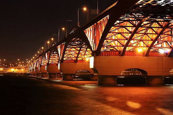 포토 JPG 야경 조명 한국 사람없음 야외 강 도시 한강 아치 가교 국내포토 건축물 아시아 서울 야간 랜드마크 파일형식 풍경_경치