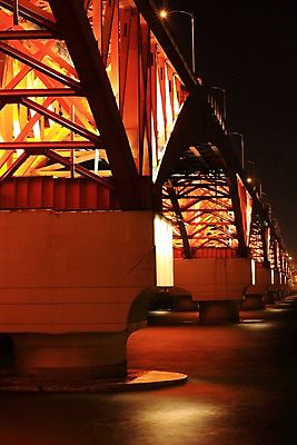 포토 JPG 야경 조명 한국 사람없음 야외 강 도시 한강 가교 국내포토 건축물 아시아 서울 야간 랜드마크 파일형식 풍경_경치