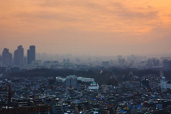 포토 JPG 구름 야경 하늘 한국 빌딩 사람없음 야외 일몰 도시 도심 국내포토 자연요소 아시아 건물 노을 야간 파일형식 풍경_경치