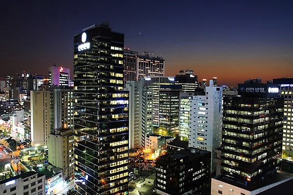 포토 JPG 야경 하늘 한국 빌딩 사람없음 야외 일몰 도시 도심 국내포토 아시아 건물 노을 야간 파일형식 풍경_경치