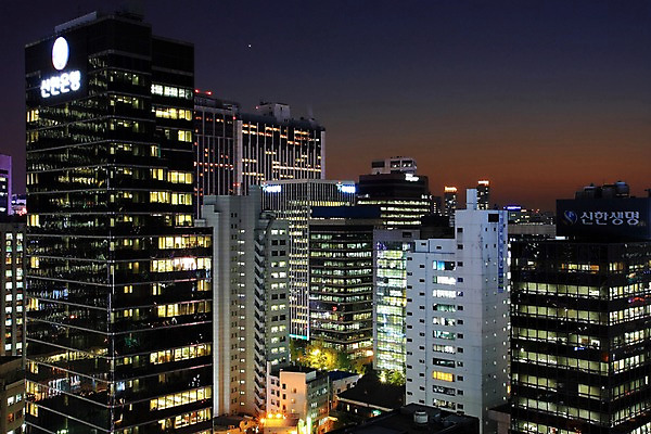 포토 JPG 야경 하늘 한국 빌딩 사람없음 야외 일몰 도시 도심 국내포토 아시아 건물 노을 야간 파일형식 풍경_경치