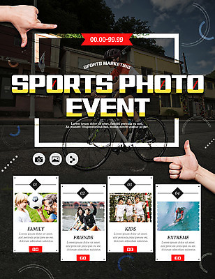 PSD 서양인 외국인 템플릿 손 여자 어린이 웹템플릿 이벤트페이지 이벤트 여러명 20대 성인 신체부위 친구 자전거 한국인 서핑보드 서핑 이미지템플릿 다수 관계 사람 동양인 인종 청년 바이크 수상스포츠 보드_스포츠 페이지 파일형식