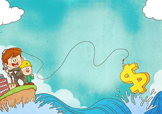 전신 PSD 남자 파도 바다 일러스트 하늘 낚시 협력 노동자 직장 정장 성인 두명 건물 달러 절벽 화폐기호 화합 노사화합 노사관계 국내일러스트 직업 건축물 기호 옷 돈 회사 비즈니스 레저 사람 화폐 파일형식