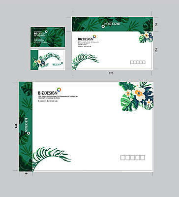 템플릿 꽃 명함 명함템플릿 나뭇잎 서류봉투 편지봉투 사람없음 세트 패키지 봉투템플릿 우편봉투 비즈디자인 트로피컬아트 봉투디자인 이미지템플릿 AI파일 식물 잎 봉투 편지 우편물 그림 파일형식 벡터
