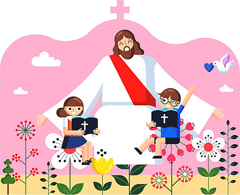구름 여자 남자 꽃 기독교 종교 어린이 십자가 일러스트 여름방학 성인 세명 교회 성경 하트 예수 여름성경학교 국내일러스트 AI파일 자연요소 모양 식물 종교용품 종교건축 방학 사람 건물 신_종교 성경학교 파일형식 벡터 여름_계절