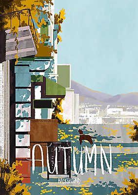 PSD 나무 한마리 백그라운드 단풍 낙엽 일러스트 사람없음 건물 가을풍경 카페 가을 강아지 가을배경 국내일러스트 식물 1 건축물 계절 잎 풍경 반려동물 상점 개 파일형식 가을_계절