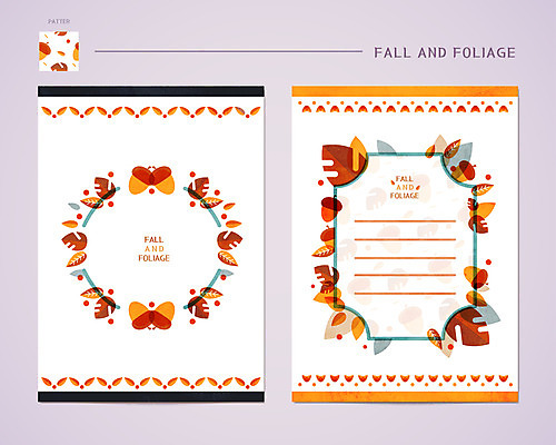 백그라운드 단풍 낙엽 잎 일러스트 프레임 사람없음 가을 편지지 도토리 프레임일러스트 가을배경 국내일러스트 AI파일 식물 계절 견과류 편지 파일형식 벡터 가을_계절