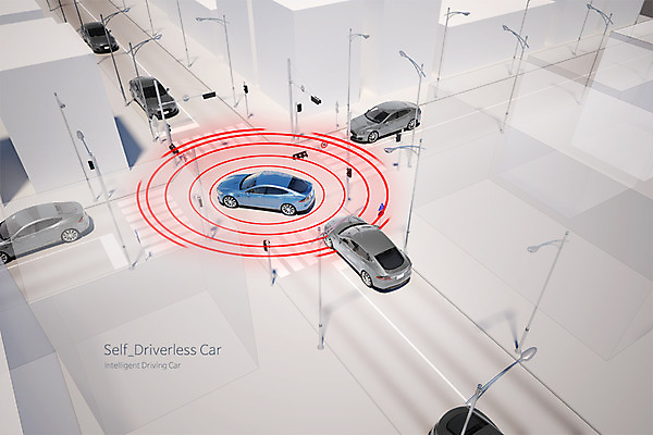 PSD 편집 편집이미지 도로 가로등 자동차 사람없음 3D 그린에너지 디지털합성 합성 위치 주행 센서 전기자동차 제어 편집3D 공공시설 길 육상교통 교통시설 에너지 파일형식