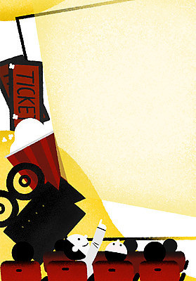 PSD 여자 남자 문화 의자 일러스트 프레임 여러명 상반신 성인 가리킴 티켓 영화관 영화 팝콘 영사기 객석 프레임일러스트 문화의날 국내일러스트 가구 다수 문화예술 사람 손짓 극장 파일형식 법정기념일