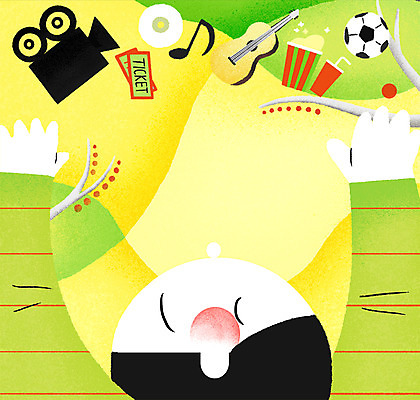 PSD 남자 문화 음악 음표 일러스트 축구공 한명 상반신 성인 CD 기타 티켓 영화 콜라 팝콘 영사기 문화의날 국내일러스트 1 기호 공 축구용품 현악기 문화예술 사람 탄산음료 파일형식 법정기념일