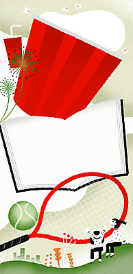 전신 PSD 여자 문화 일러스트 성인 두명 책 테니스 테니스라켓 테니스공 콜라 팝콘 문화의날 국내일러스트 공 사람 구기 라켓 테니스용품 탄산음료 파일형식 법정기념일