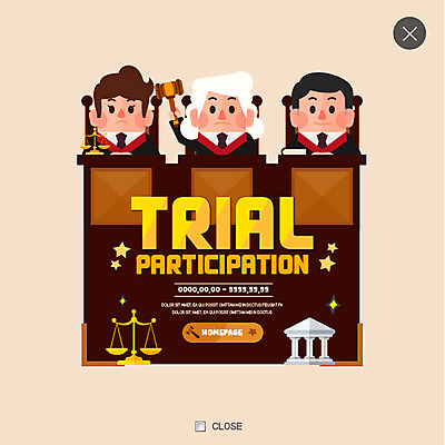 PSD 템플릿 여자 남자 웹템플릿 팝업 이벤트팝업 웹팝업 저울 이벤트 상반신 성인 세명 판사 법 의사봉 법원 정의 레이어팝업 제헌절 이미지템플릿 사람 법률가 국경일 파일형식