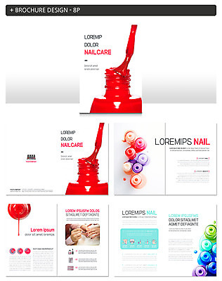 템플릿 손 ZIP 팜플렛 신체부위 뷰티 네일아트 매니큐어 인디자인 INDD 이미지템플릿 사람 화장품 파일형식