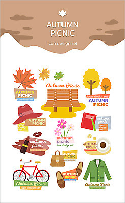 나무 아이콘 옷 커피 신발 단풍 벤치 가방 나뭇잎 사람없음 책 세트 소풍 자전거 립스틱 가을 코스모스 모자가게 2D아이콘 AI파일 식물 잡화 계절 꽃 음료 잎 의자 야외활동 상점 바이크 화장품 파일형식 벡터