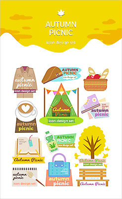 아이콘 모자 옷 커피 음료 신발 벤치 가방 텐트 사람없음 책 세트 소풍 바구니 가을 붓 사과 바게트 스케치북 은행잎 은행나무 2D아이콘 AI파일 나무 잡화 계절 빵 잎 의자 과일 학용품 캠핑도구 야외활동 파일형식 벡터