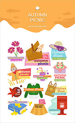 아이콘 모자 옷 음료 단풍 가방 샌드위치 사람없음 책 세트 치마 소풍 바구니 우체통 가을 바게트 코스모스 은행잎 허수아비 2D아이콘 AI파일 잡화 계절 꽃 음식 빵 잎 농업 하의 야외활동 파일형식 벡터
