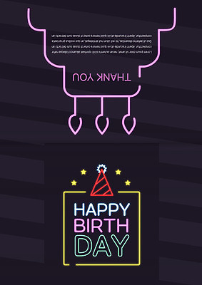 템플릿 기념일 카드템플릿 사람없음 고깔모자 생일 생일케이크 초대장 축하카드 생일축하 생일카드 이미지템플릿 AI파일 모자_잡화 카드_감사 이벤트 케이크 축하 파일형식 벡터