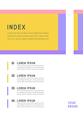 템플릿 내지 사람없음 컬러풀 사각형 프레젠테이션 문서템플릿 서식 레이아웃 문서 제안서 목차 이미지템플릿 AI파일 도형 컬러 파일형식 벡터