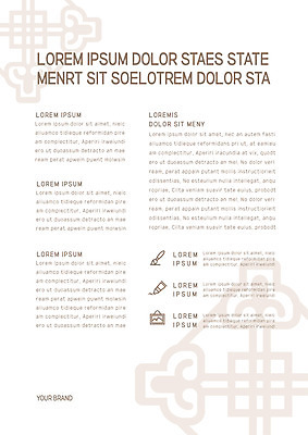 템플릿 내지 사람없음 전통문양 프레젠테이션 문서템플릿 서식 레이아웃 문서 제안서 이미지템플릿 AI파일 전통 문양 파일형식 벡터