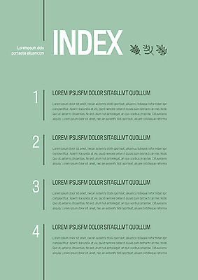 템플릿 내지 나뭇잎 사람없음 초록색 프레젠테이션 문서템플릿 서식 레이아웃 문서 제안서 목차 이미지템플릿 AI파일 컬러 잎 파일형식 벡터
