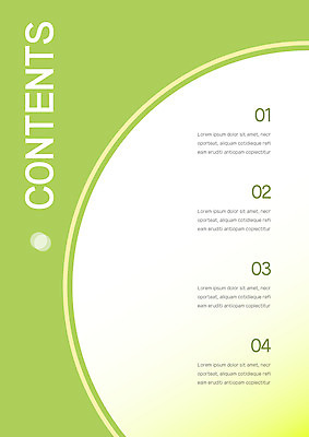 템플릿 내지 사람없음 연두색 원형 프레젠테이션 문서템플릿 서식 레이아웃 문서 제안서 목차 이미지템플릿 AI파일 도형 초록색 파일형식 벡터