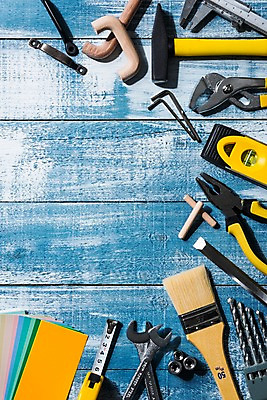 포토 JPG 종이 프레임 줄자 사람없음 인테리어 하이앵글 공구 스패너 망치 페인트붓 DIY 니퍼 셀프 수평계 국내포토 디자인 뷰포인트 자 취미 도구 붓 파일형식