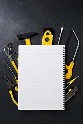 포토 JPG 프레임 사람없음 인테리어 하이앵글 공책 공구 스패너 드라이버 칼 망치 톱 DIY 니퍼 셀프 수평계 국내포토 디자인 뷰포인트 문구용품 취미 도구 파일형식