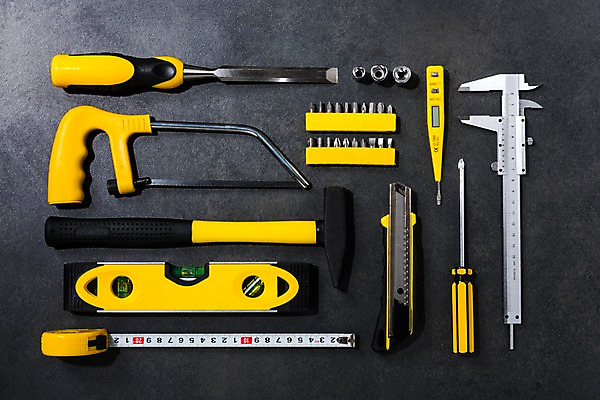 포토 JPG 줄자 사람없음 인테리어 하이앵글 공구 드라이버 칼 망치 톱 DIY 셀프 수평계 국내포토 디자인 뷰포인트 자 취미 도구 파일형식