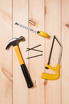 포토 JPG 줄자 사람없음 목재 인테리어 하이앵글 공구 못 망치 톱 DIY 셀프 나무배경 국내포토 나무 디자인 뷰포인트 백그라운드 재료 자 취미 도구 파일형식