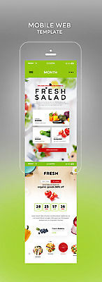 PSD 템플릿 웹템플릿 다이어트 채소 과일 방울토마토 디자인시안 모바일 파프리카 건강 사람없음 연두색 스마트폰 홈페이지 샐러드 신선 모바일템플릿 모바일웹 이미지템플릿 음식 토마토 초록색 핸드폰 스마트기기 파일형식