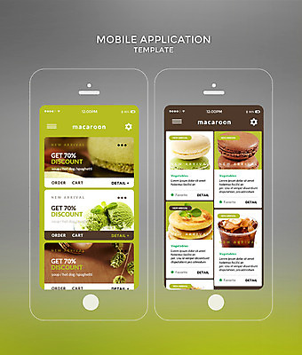 PSD 템플릿 웹템플릿 디자인시안 모바일 디저트 사람없음 연두색 스마트폰 홈페이지 어플리케이션 겨울음식 겨울간식 모바일템플릿 마카롱 아이스아메리카노 호떡 모바일앱 제철음식 이미지템플릿 음식 겨울 초록색 핸드폰 스마트기기 아메리카노 아이스커피 제철 파일형식