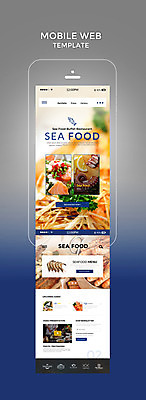 PSD 템플릿 웹템플릿 디자인시안 모바일 새우 어류 사람없음 파란색 스마트폰 홈페이지 다양 해산물 모바일템플릿 모바일웹 문어회 연어회 이미지템플릿 컬러 다수 갑각류 핸드폰 스마트기기 수중동물 생선회 회 연어 파일형식