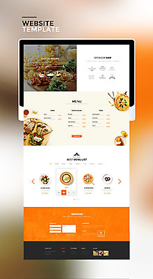 PSD 템플릿 웹템플릿 사이트템플릿 피자 사람없음 태블릿 홈페이지 주황색 홈페이지시안 샐러드 마카로니 해물파스타 이미지템플릿 음식 컬러 패스트푸드 파스타 서양음식 전자제품 스마트기기 파스타면 파일형식